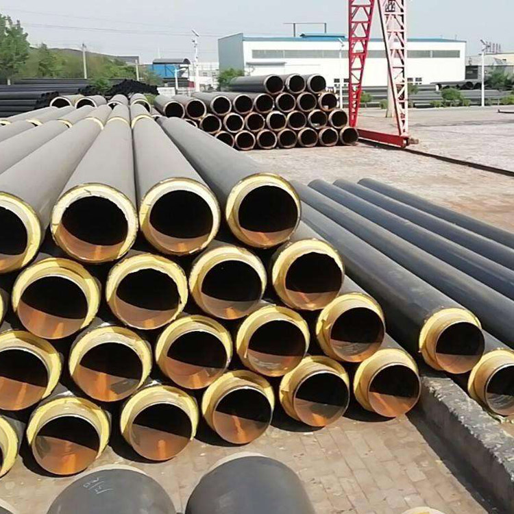 Insulated steel pipe