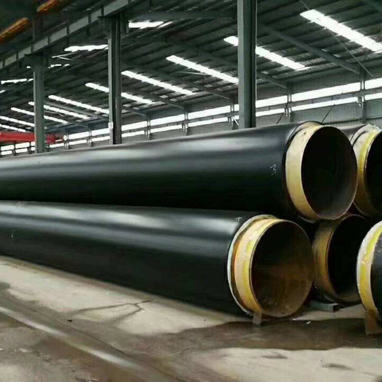 Insulated steel pipe