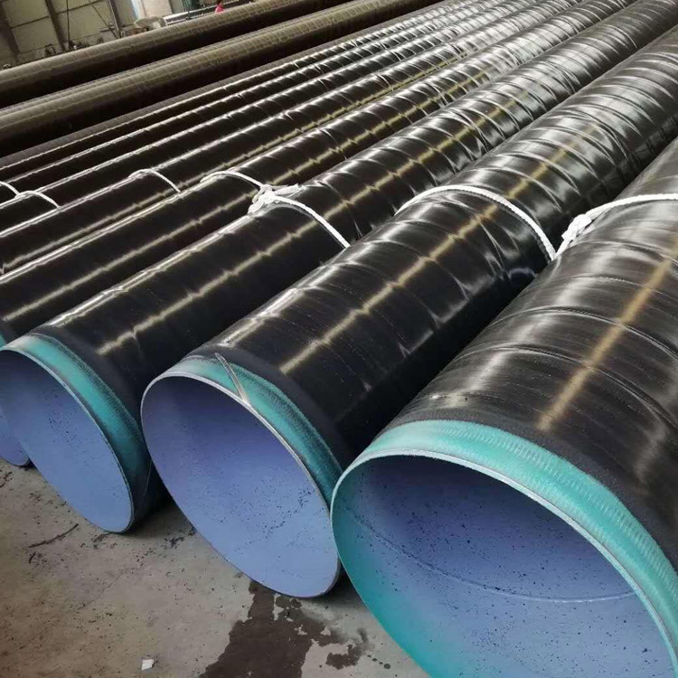 Anticorrosive steel pipe for engineering