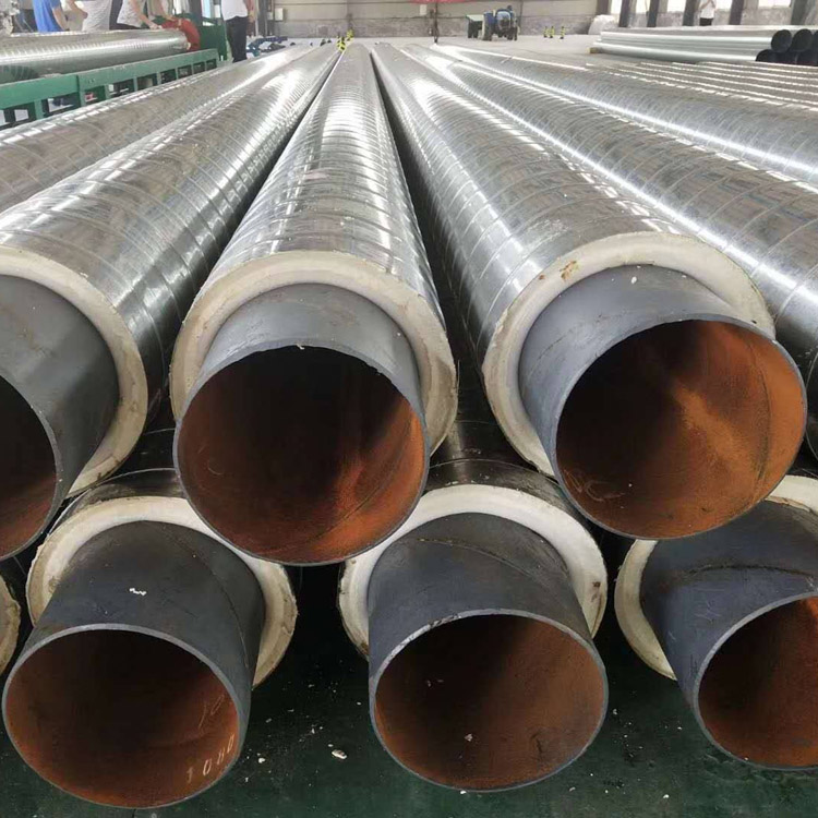 Chemical insulated steel pipe